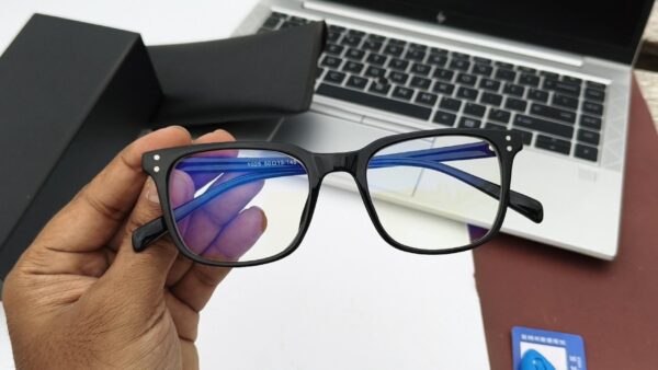 Square Eyeglasses Frame Filter Blue Light Glasses - Image 2