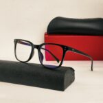 Square Eyeglasses Frame Filter Blue Light Glasses - Image 5
