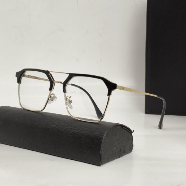 New Fashion Anti-blue Light Glasses Men Women Stylish Square Reading Glasses Transparent Frame Eyeglasses Optical Spectacle - Image 2