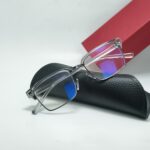 Square Gray Frame Anti-Blue Light Glasses Fashion Retro Men Women Computer Gaming Eye Protection Eyewear - Image 3