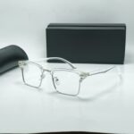 Square trnsperent Frame Anti-Blue Light Glasses Fashion Retro Men Women Computer Gaming Eye Protection Eyewear - Image 3