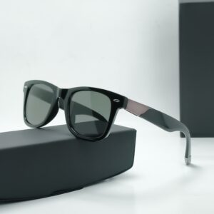 wayfarer glass lens uv protected sunglass