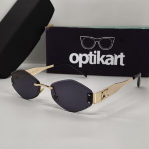 Metal Sunglasses Fashion Oval Glasses Brand Designer Vintage Sun Glasses