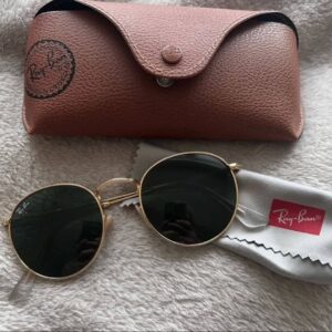 rayban premium round Sunglasses Men Women