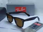 premium rayban leaopard brown wayfarer sunglasses